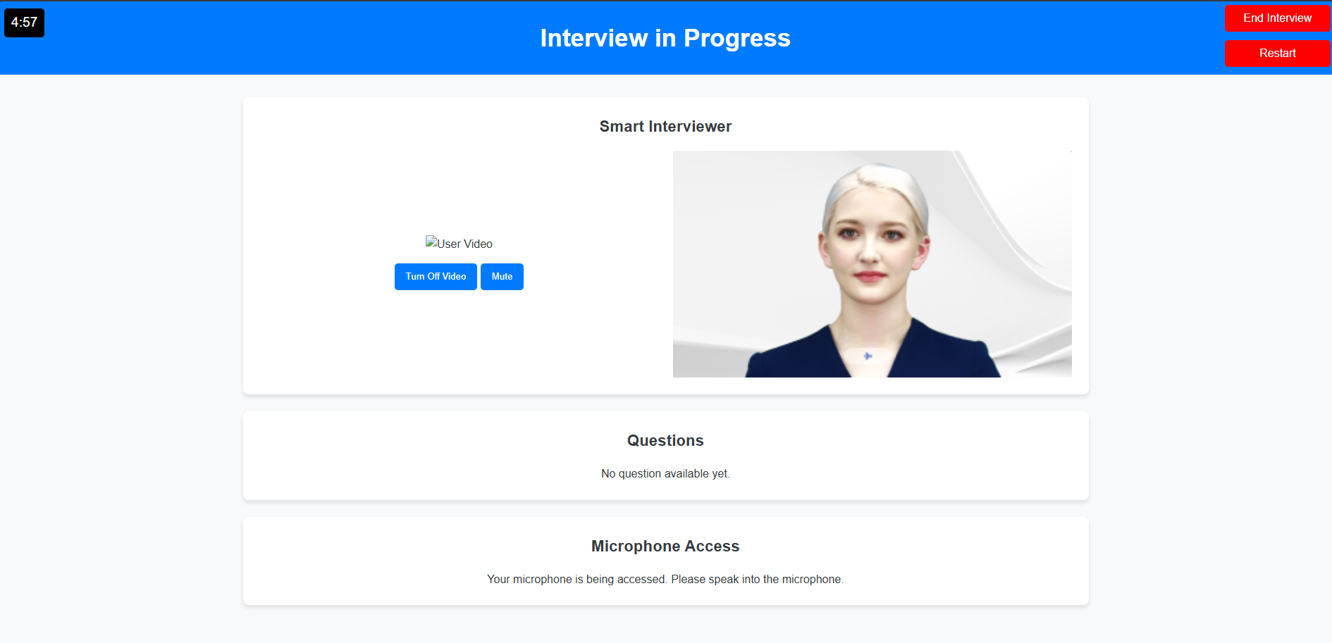 AI-Smart Interviewer